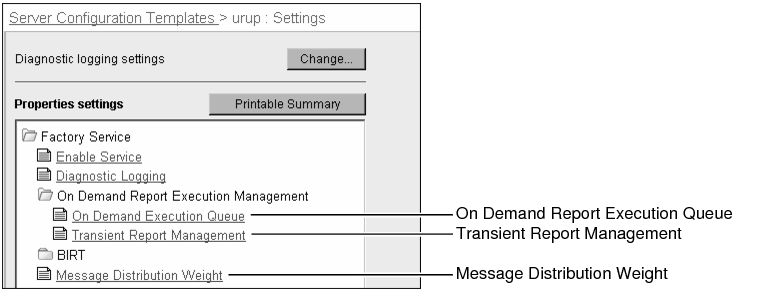 Configuring the Factory service for general use