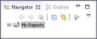 Figure 1-4 A project in the Navigator view