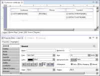 Figure 1-24 Properties for selected elements in Property Editor