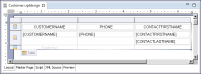 Figure 1-18 Selecting the table