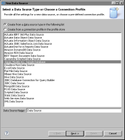 Figure 1-9 New Data Source