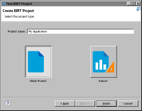 Figure 1-3 New Report Project