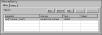 Figure 10-9 Filter condition for a group