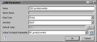 Figure 12-21 Definition of the second data set parameter