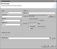 Figure 11-1 New Parameter