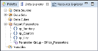 Figure 16-24 New parameter group in Data Explore