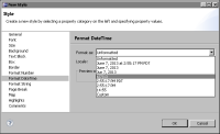 Figure 13-33 DateTime formats