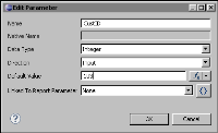 Figure 12-4 Edited parameter definition