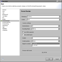 Figure 13-36 Format Number properties