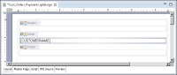 Figure 12-9 Data set field in the list element
