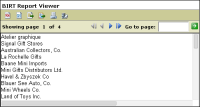 Figure 12-10 Data preview for the master report