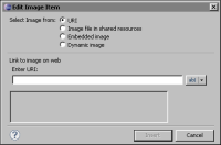 Figure 4-2 Edit Image Item dialog