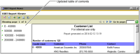 Figure 7-31 Updated table of contents