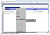 Figure 7-3 Inserting a column to the left of an existing column
