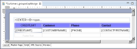 Figure 7-4 Result of adding the credit limit field in the layout editor