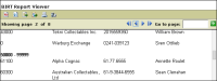 Figure 7-9 Report preview showing credit limit ranges