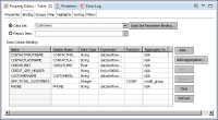 Figure 7-15 Column bindings displayed