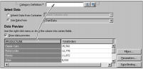 Figure 13-6 Supplying a category definition