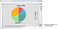 Figure 13-10 Enlarging a chart element