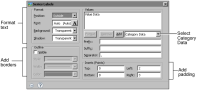Figure 13-16 Series Labels formatting options