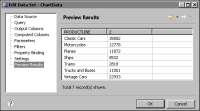 Figure 13-1 Previewing the data set