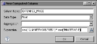 Figure 16-2 Computed field EXTENDED_PRICE