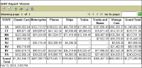 Figure 17-28 Preview of the finished cross tab
