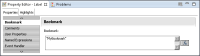 Figure 18-1 Bookmark page