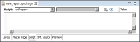 Figure 22-6 Script window