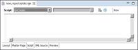 Figure 22-8 onCreate( ) in the script window