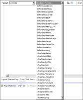 Figure 22-12 Chart script tab