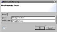 Figure 16-23 Create a display name for a parameter group