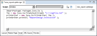 Figure 22-3 Providing ReportDesign.initialize code