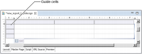 Figure 4-1 Guide cells support adding rows and columns